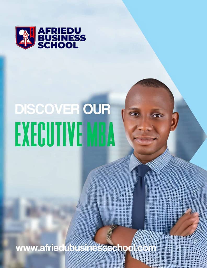 AFRIEDU Business School Executive MBA banner
